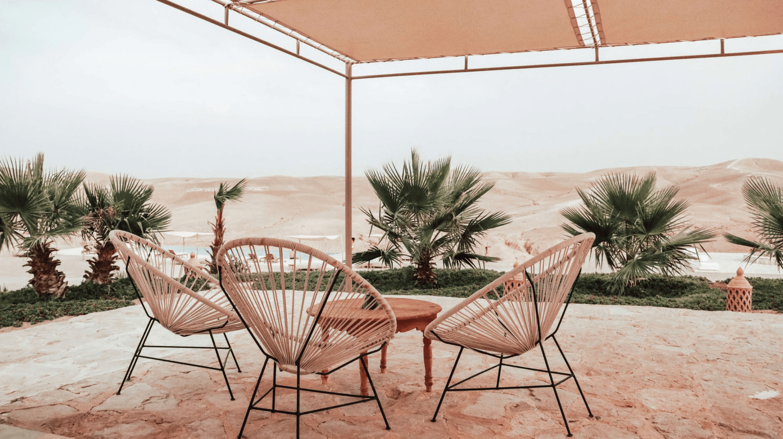 front porsche agafay camp