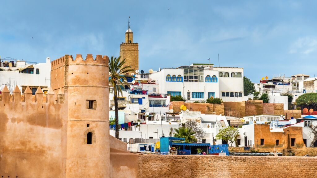 oudaya kasbah houses rabat