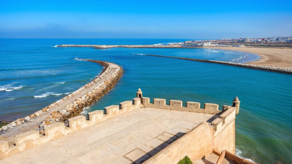 view on the bouragrag river